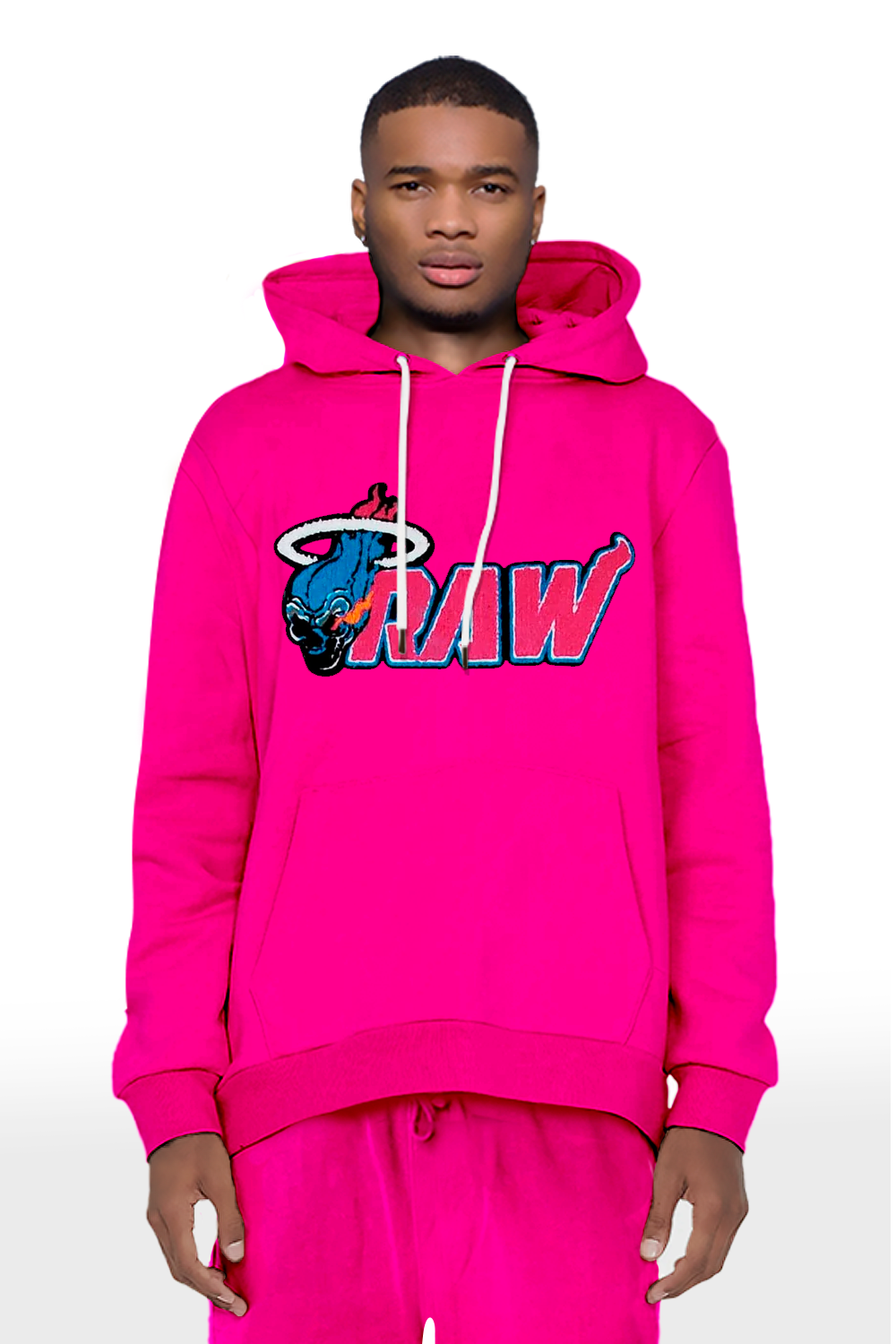 Men RAW Heat Chenille Hoodie