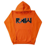 Men RAW Edition 1 Black Chenille Hoodie