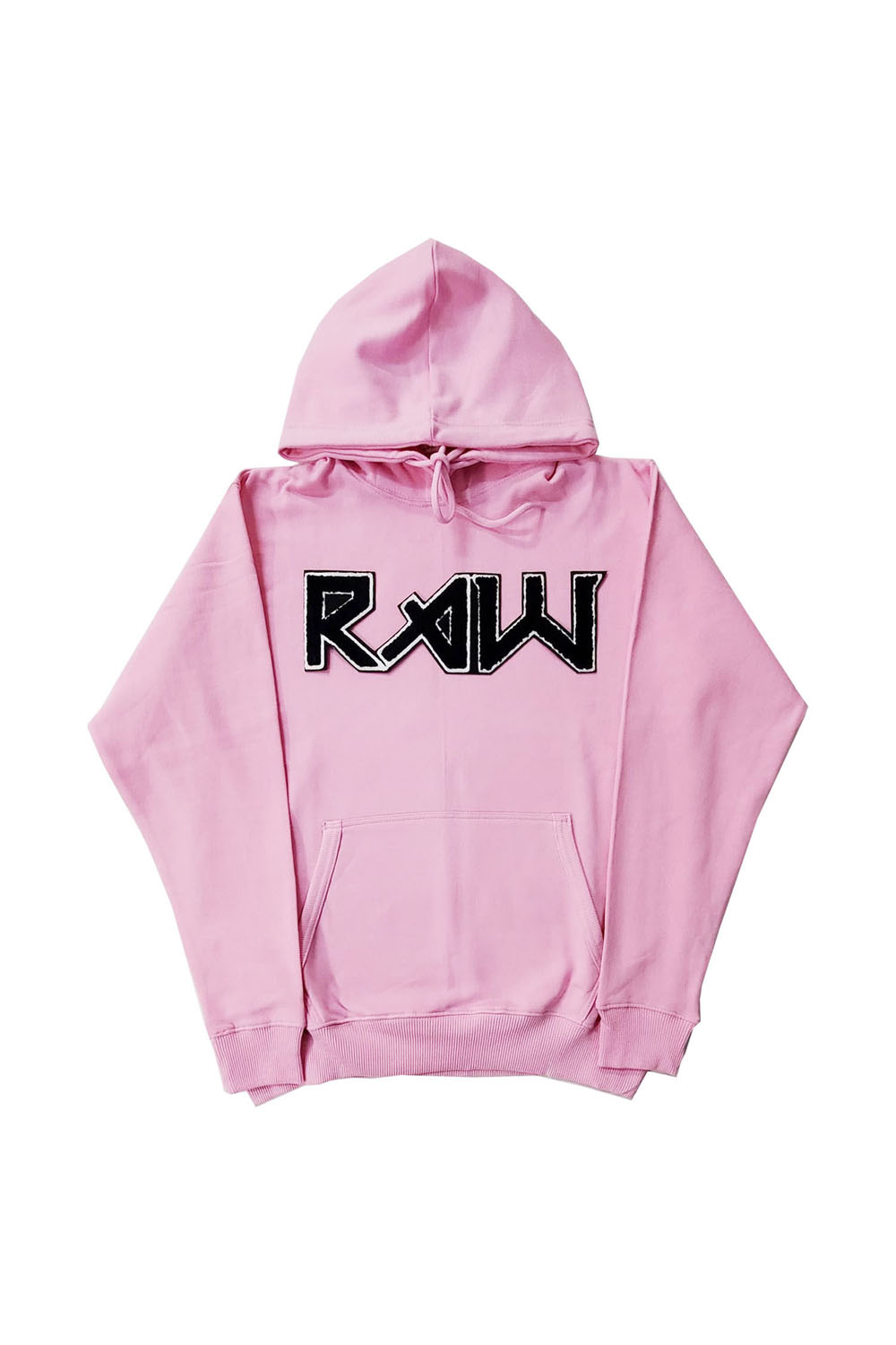 Men RAW Edition 1 Black Chenille Hoodie