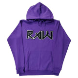 Men RAW Edition 1 Black Chenille Hoodie