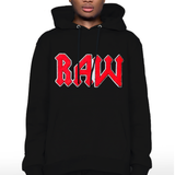 Men RAW Edition 3 Red Chenille Hoodie