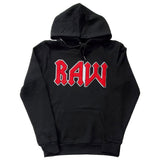 Men RAW Edition 3 Red Chenille Hoodie