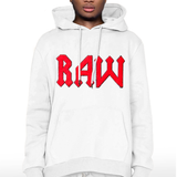 Men RAW Edition 3 Red Chenille Hoodie