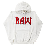 Men RAW Edition 3 Red Chenille Hoodie