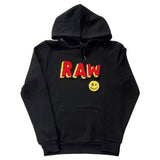 Men RAW Smiley Chenille Hoodie