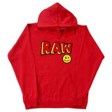 Men RAW Smiley Chenille Hoodie