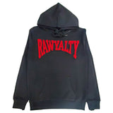 Men Rawyalty Red Chenille Hoodie