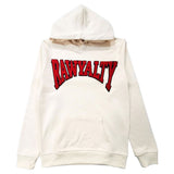 Men Rawyalty Red Chenille Hoodie