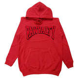 Men Rawyalty Red Chenille Hoodie