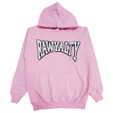 Men Rawyalty White Chenille Hoodie