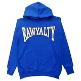 Men Rawyalty White Chenille Hoodie