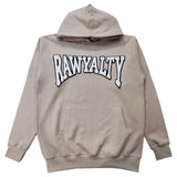 Men Rawyalty White Chenille Hoodie