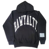 Men Rawyalty Authentic White Puff Print Hoodie