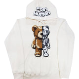 Men Teddy Robot Chenille Hoodie