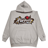 Men Rawyalty Unusual Suede Hoodie