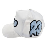 Men RAW Drip 23 Sky Chenille Hat