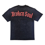 Men Broken Soul Try Me Oversized T-Shirt