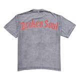 Men Broken Soul Try Me Oversized T-Shirt