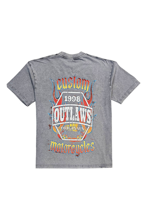 Men Outlaws Oversized T-Shirt
