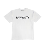 Men 007 RAWYALTY Black Rubberized Oversized T-Shirt