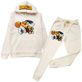 Men Rawballer Chenille Hoodie and Joggers Set