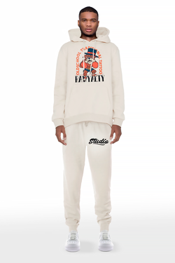 Men Rawyalty Studio Silicone Hoodie and Joggers Set
