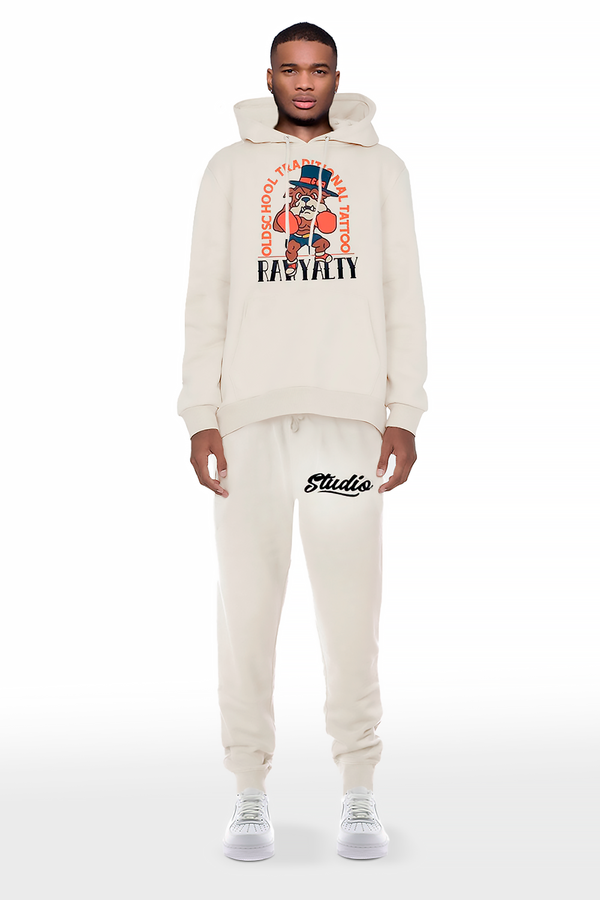 Men Rawyalty Studio Silicone Hoodie and Joggers Set