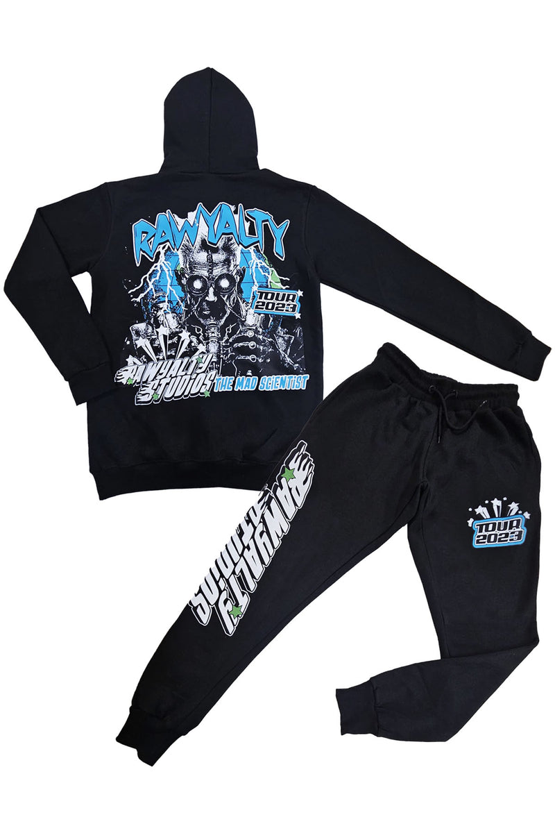 Men The Mad Scientist Hoodie and Jogger Set