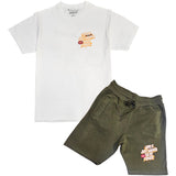 Men Funds T-Shirt and Cotton Shorts Set