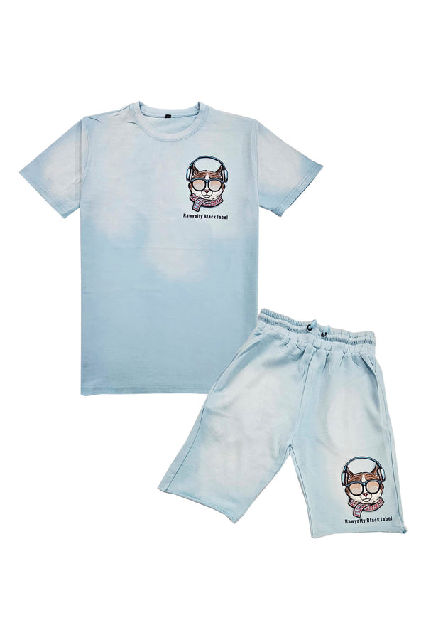 Men Losing My Mind T-Shirt and Cotton Shorts Set