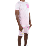 Men Rawyalty Into The Dark T-Shirt and Cotton Shorts Set