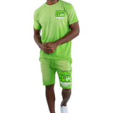 Men Rawyalty Club T-Shirt and Cotton Shorts Set