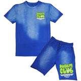 Men Rawyalty Club T-Shirt and Cotton Shorts Set