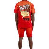 Men Rawyalty Studios T-Shirt and Cotton Shorts Set