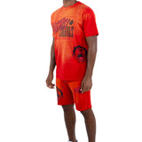 Men Rawyalty Studios T-Shirt and Cotton Shorts Set