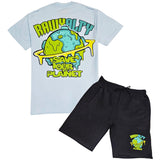 Men Save Our Planet T-Shirt and Cotton Shorts Set