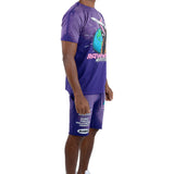 Men Worldwide T-Shirt and Cotton Shorts Set