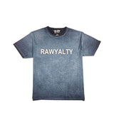 Men 007 RAWYALTY White Rubberized T-Shirt