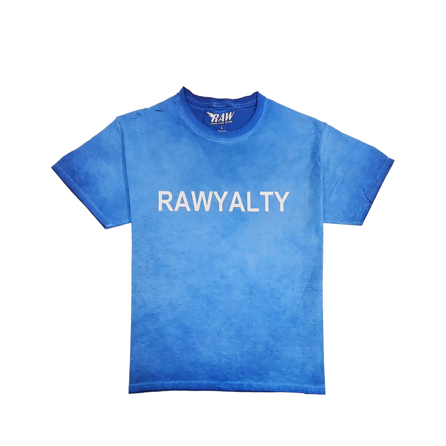 Men 007 RAWYALTY White Rubberized T-Shirt