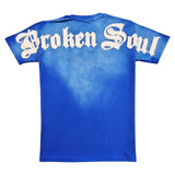 Men Broken Soul Cream Chenille T-Shirt