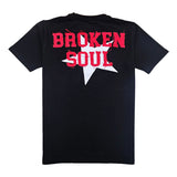 Men Broken Soul BS1 Embroidery T-Shirt