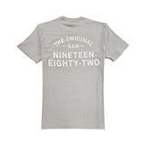 Men The Original -RAW- White Silicone Crew Neck T-Shirt