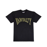 Men Rawyalty Olive Green Chenille T-Shirt