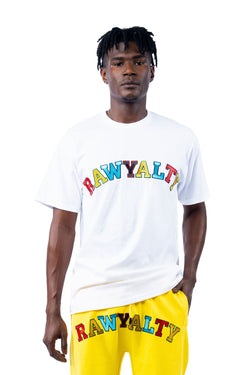 Men A7 Rawyalty Embroidery T-Shirt