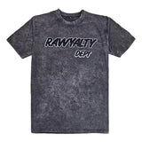 Men Rawyalty Dept Black Chenille T-Shirt