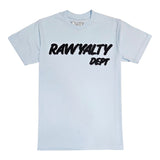 Men Rawyalty Dept Black Chenille T-Shirt