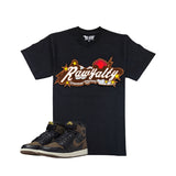 Men Rawyalty Unusual Suede T-Shirt