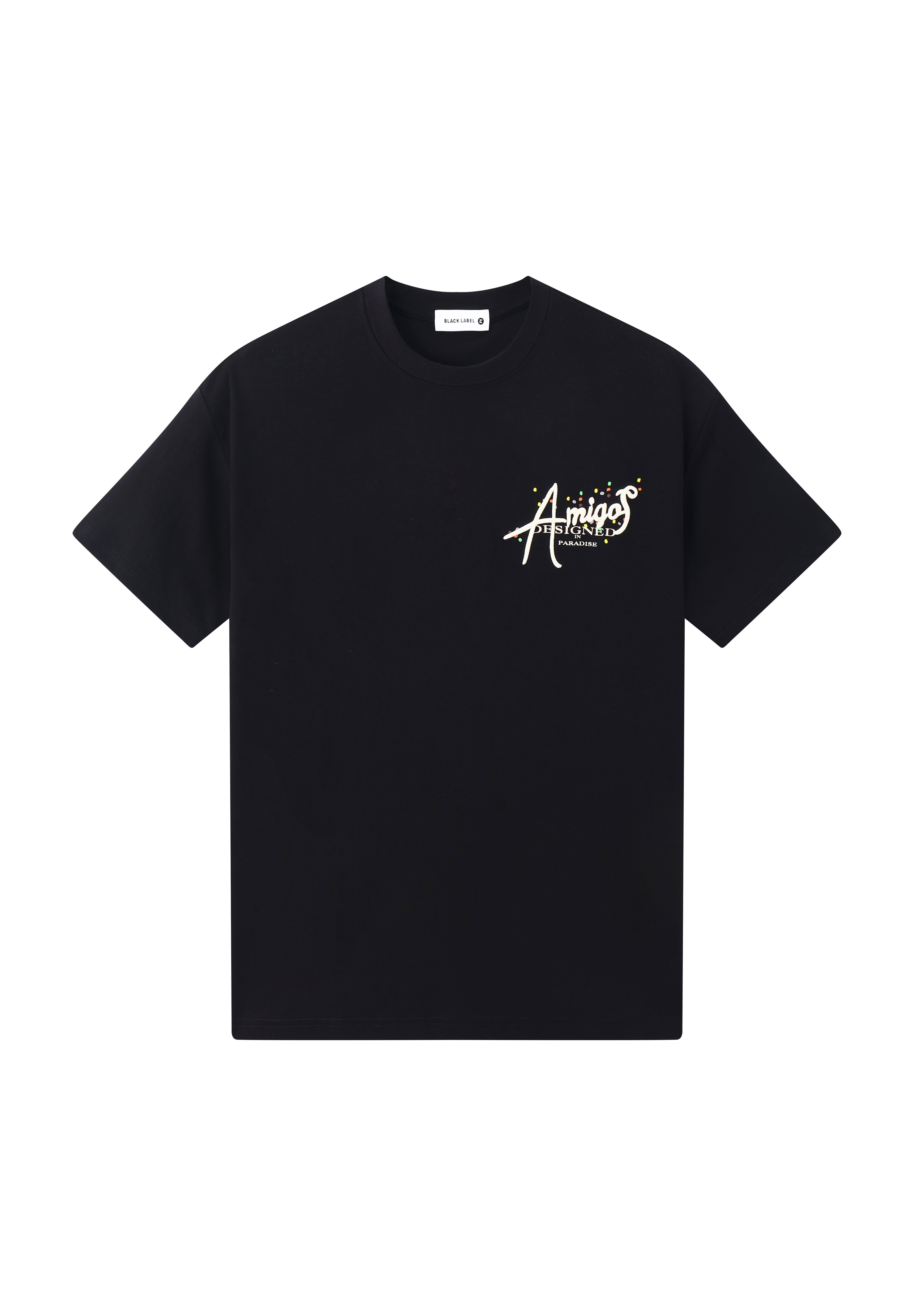 Men Black Label "AMIGOS" T-Shirt