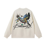 Men Black Label "BIRD CROWN" Crew Neck