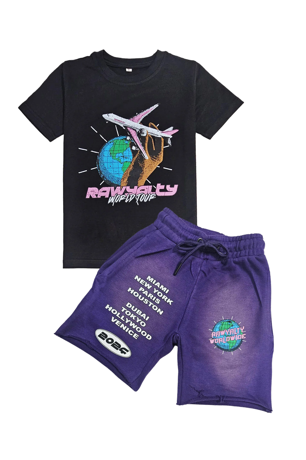 Kids Worldwide T-Shirt and Cotton Shorts Set